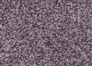 Breno Metrážový koberec LAZIO HEATHER 14, šíře role 500 cm, Fialová