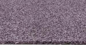 Breno Metrážový koberec LAZIO HEATHER 14, šíře role 500 cm, Fialová