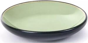 Talíř Serax Pure 7,5 cm, zelená/černá (12 ks)