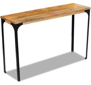 Konzolový stolek, masivní mangovníkové dřevo 120x35x76 cm