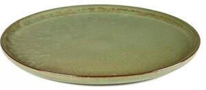 Talíř SERAX Surface L 27 cm, camo zelená