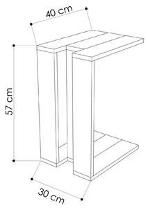 Příruční stolek Miu (dub). 1067496
