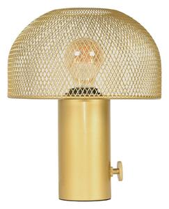 LABEL51 Stolní kovová lampa FUNGO zlatá MT-2329