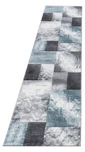 Modro-šedý běhoun 80x300 cm Hawaii – Ayyildiz Carpets
