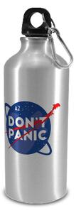 Cestovní nerezová lahev Stopařův Průvodce po Galaxii - Don´t Panic
