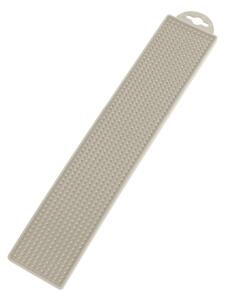 Béžová plastová odkapávací podložka na nádobí 42x8 cm Slim – Wenko