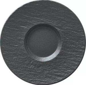 Podšálek na kávu Villeroy & Boch Manufacture Rock 15,5 cm, černý (6 ks)