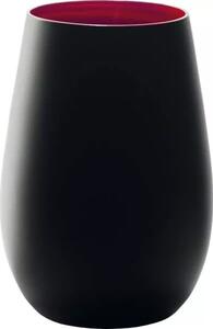 Sklenice Stölzle Elements 465 ml, černá/červená (6 ks)