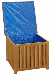Zahradní úložný box 75 x 75 x 58 cm masivní akáciové dřevo