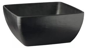 Melaminová miska APS Slate 3,8 l, černá