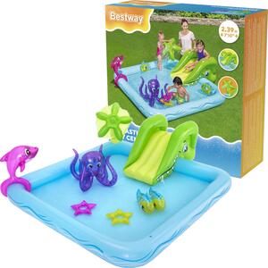 Bestway 53052 Nafukovací bazén se skluzavkou