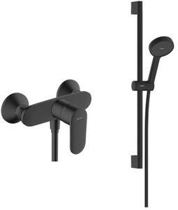 Sada sprchová baterie Hansgrohe Vernis Blend 71640670, sprchová sada Hansgrohe Activera Select S 28044670