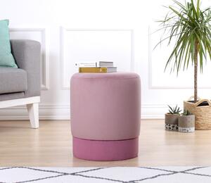 Atelier del Sofa Taburet Ropp - Pink, Růžová