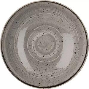 Talíř hluboký Churchill Stonecast Peppercorn Grey 18,2 cm
