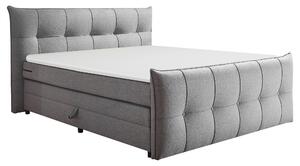 POSTEL BOXSPRING, 160/200 cm, tmavě šedá MID.YOU - Postele s úložným prostorem, Online Only