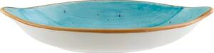 Miska oválná Bonna Aura Aqua 18 cm (12 ks)