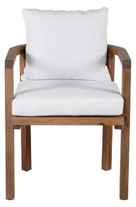 Jídelní židle Erica, 2ks, bílá