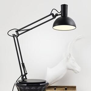 NORDLUX Stolní retro lampa s dlouhým ramenem ARKI, 1xE27, 60W, černá 75145003