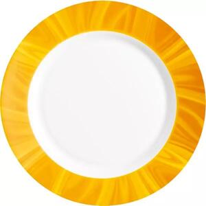 Talíř mělký Bormioli Rocco Careware 23,5 cm, žlutý (6 ks)
