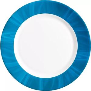 Talíř mělký Bormioli Rocco Careware 25,5 cm, modrý (6 ks)