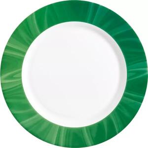 Talíř mělký Bormioli Rocco Careware 23,5 cm, zelený (6 ks)