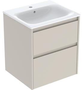 Geberit Selnova Square umyvadla se skříňkou 55 cm 504.137.DB.1