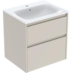 Geberit Selnova Square umyvadla se skříňkou 60 cm 504.138.DB.1
