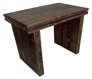 Truhlářství David Dřevěná stolička 50x30 cm patina