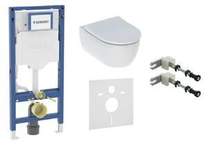 Sada podomítkový WC modul Geberit Duofix 111.320.00.6, záchodová mísa Geberit iCon 503.233.00.1, 111.815.00.1, 156.050.00.1