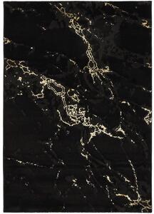 Breno Kusový koberec MARMARIS 400 nero, 80x150 cm, Černá/Vícebarevné
