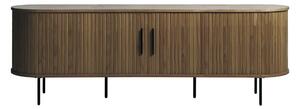 Hnědý TV stolek v dekoru dubu 180x56x45 cm Nola – Unique Furniture