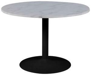 JÍDELNÍ STŮL, černá, bílá, 110/110/75 cm P & B - Jídelní stoly, Online Only