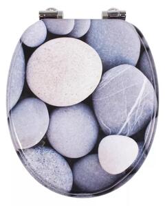 WC sedátko Schütte GREY STONES MDF, Soft Close
