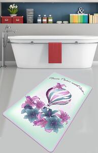 L´essentiel Maison Koupelnová předložka Purple Balloon (80 x 100), Vícebarevná
