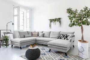 SEDACÍ SOUPRAVA, textil, světle šedá P & B - Sedací soupravy, Online Only