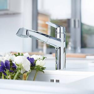 Grohe Eurodisc Cosmopolitan kuchyňská baterie stojící StarLight Chrome 32257002