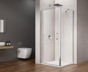 Gelco, LORO sprchové dveře s pevnou částí 900 mm, čiré sklo, GN4690