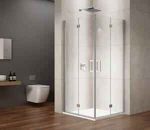 Gelco, LORO sprchové dveře skládací pro rohový vstup 900 mm, čiré sklo, GN4790