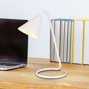 Rabalux Monty stolní lampa 1x40 W bílá 3089