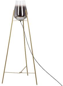 Stojací lampa MENA Kov Zlatá