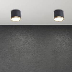 Candellux Tuba stropní světlo 1x9 W černá-dřevo 2275949