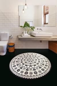 L´essentiel Maison Koupelnová předložka Venice - Black (100), Vícebarevná