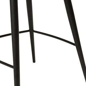 ​​​​​Dan-Form Zelená látková barová židle DAN-FORM Join 67 cm