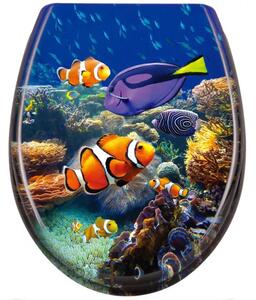 WC sedátko Schütte SEA LIFE Duroplast, Soft Close