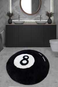 L´essentiel Maison Koupelnová předložka, akrylát Billar, Černá, Bílá