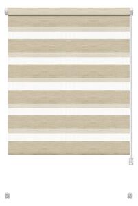 Krémová roleta den a noc 97x150 cm Zebra Natur – Gardinia