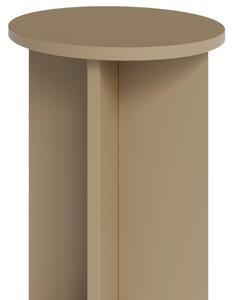 Hnědý vysoký odkládací stolek MOJO MINIMAL 39,5 cm