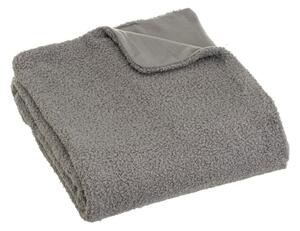 Šedá deka s beránkem 130x160 cm Sherpa Bouclé – Casa Selección