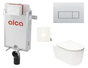 Cenově zvýhodněný závěsný WC set Alca k zazdění + WC Glacera Alfa SIKOAA9