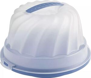 Přepravní box na bábovku Rotho Fresh 28,5 cm, modrý